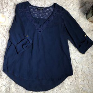 Navy Blouse from Stitch Fix Papermoon